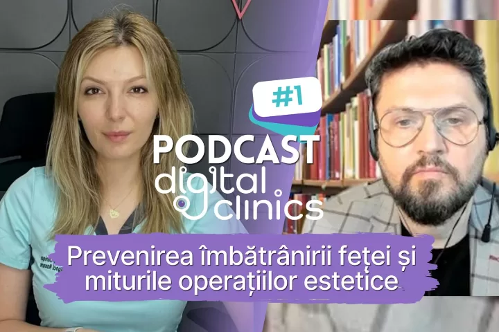 Podcast #1 - Prevenirea &icirc;mbătr&acirc;nirii feței și miturile operațiilor estetice
