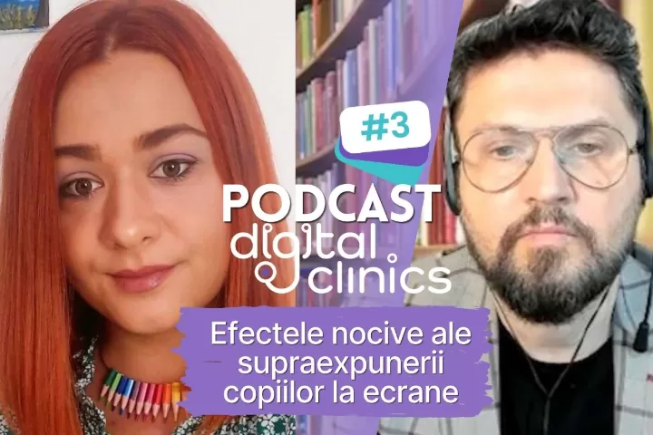Podcast #3 - Efectele nocive ale supraexpunerii copiilor la ecrane