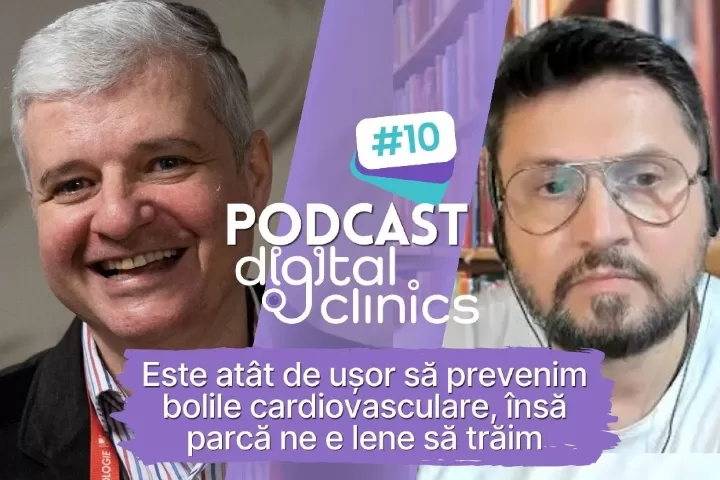 Podcast #10 - Este at&acirc;t de ușor să prevenim bolile cardiovasculare, &icirc;nsă parcă ne e lene să trăim