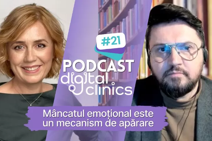 Podcast #21 -  M&acirc;ncatul emoțional este un mecanism de apărare