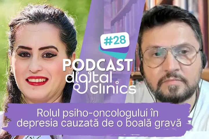 Podcast #28 - Rolul psiho-oncologului &icirc;n depresia cauzată de o boală gravă