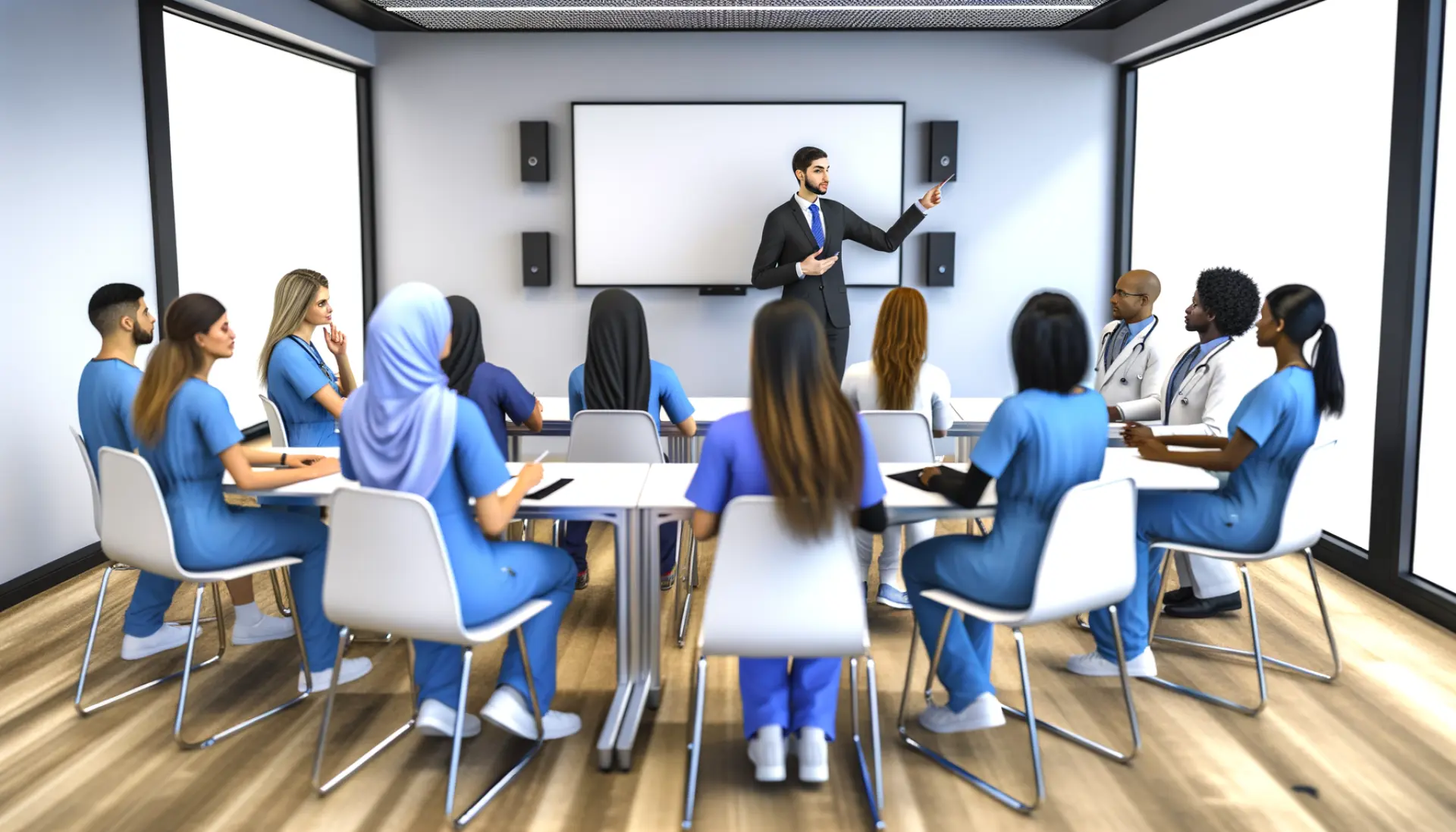 Training pentru personalul medical: Adoptarea unui software nou